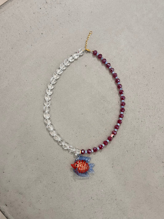 ENOUGH FISH IN THE SEA NECKLACE