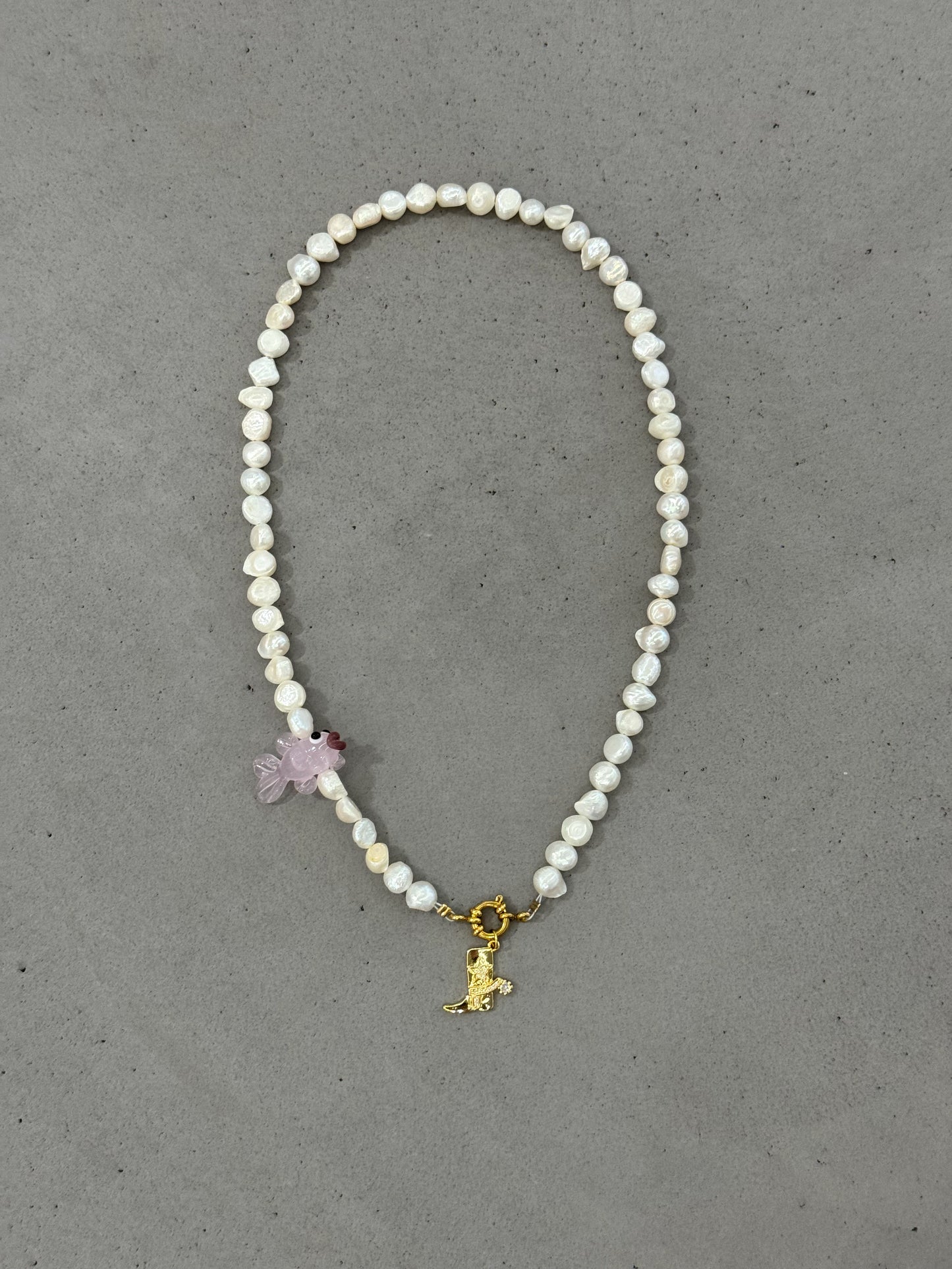 COWBOY FISH necklace
