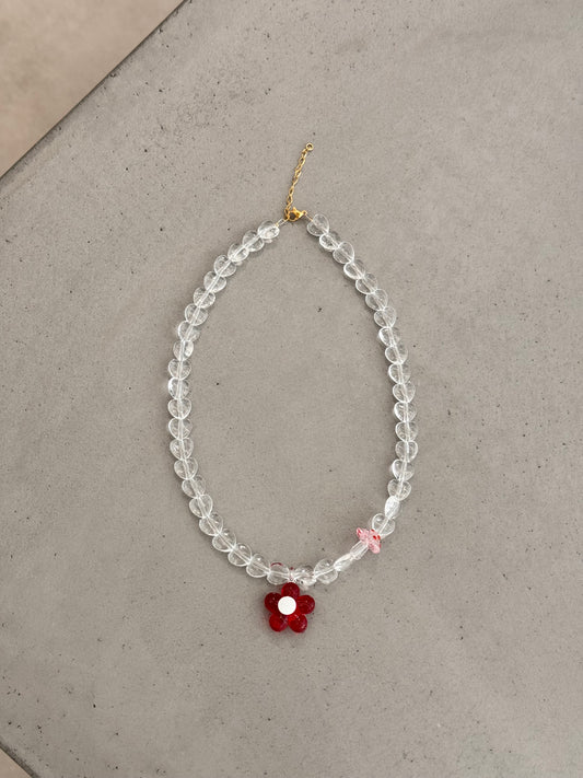 FLOWERY MUSHROOM necklace