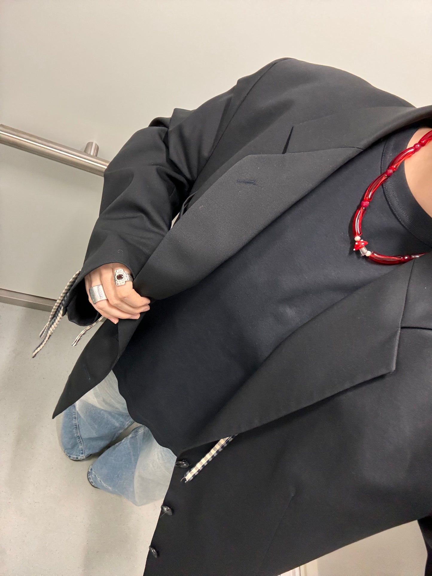 RED MUSHROOM necklace