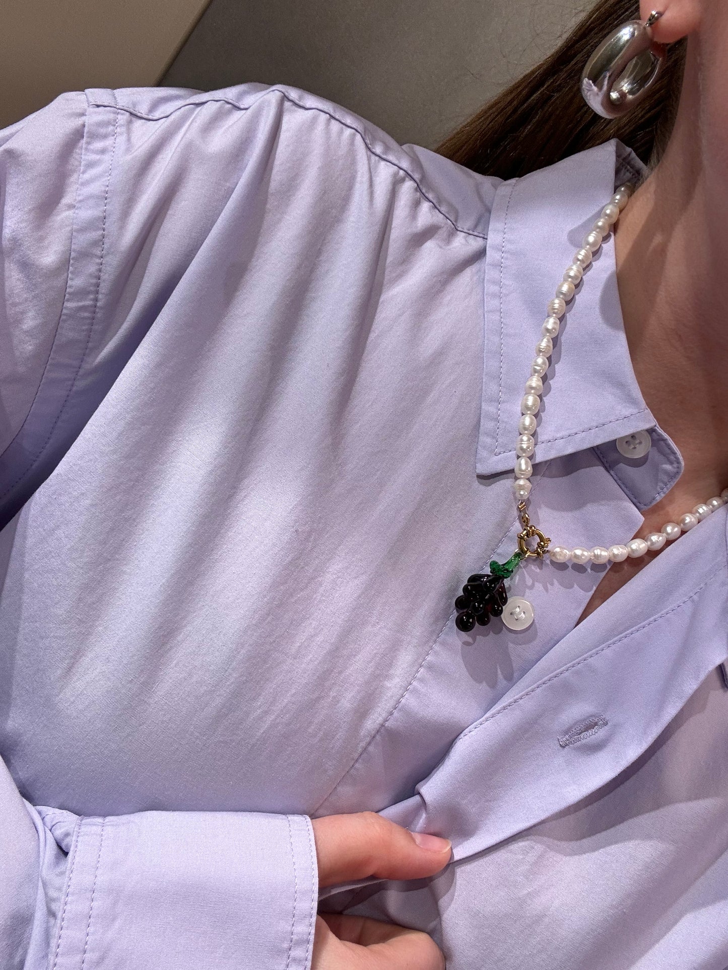 PEARLY GRAPES necklace