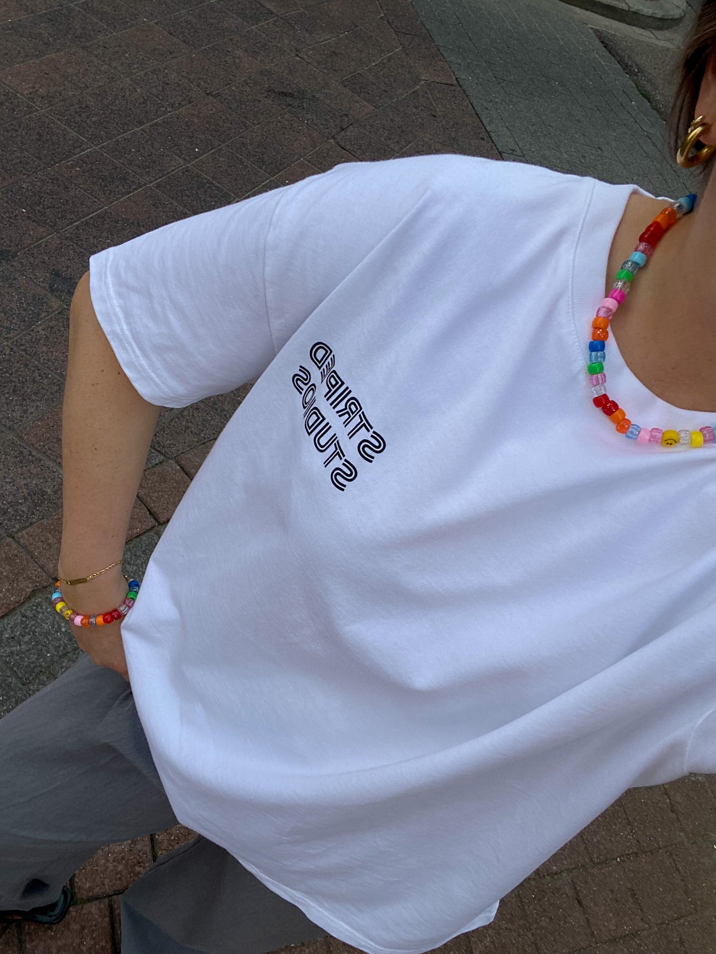 STAY HYDRATED oversized T-shirt