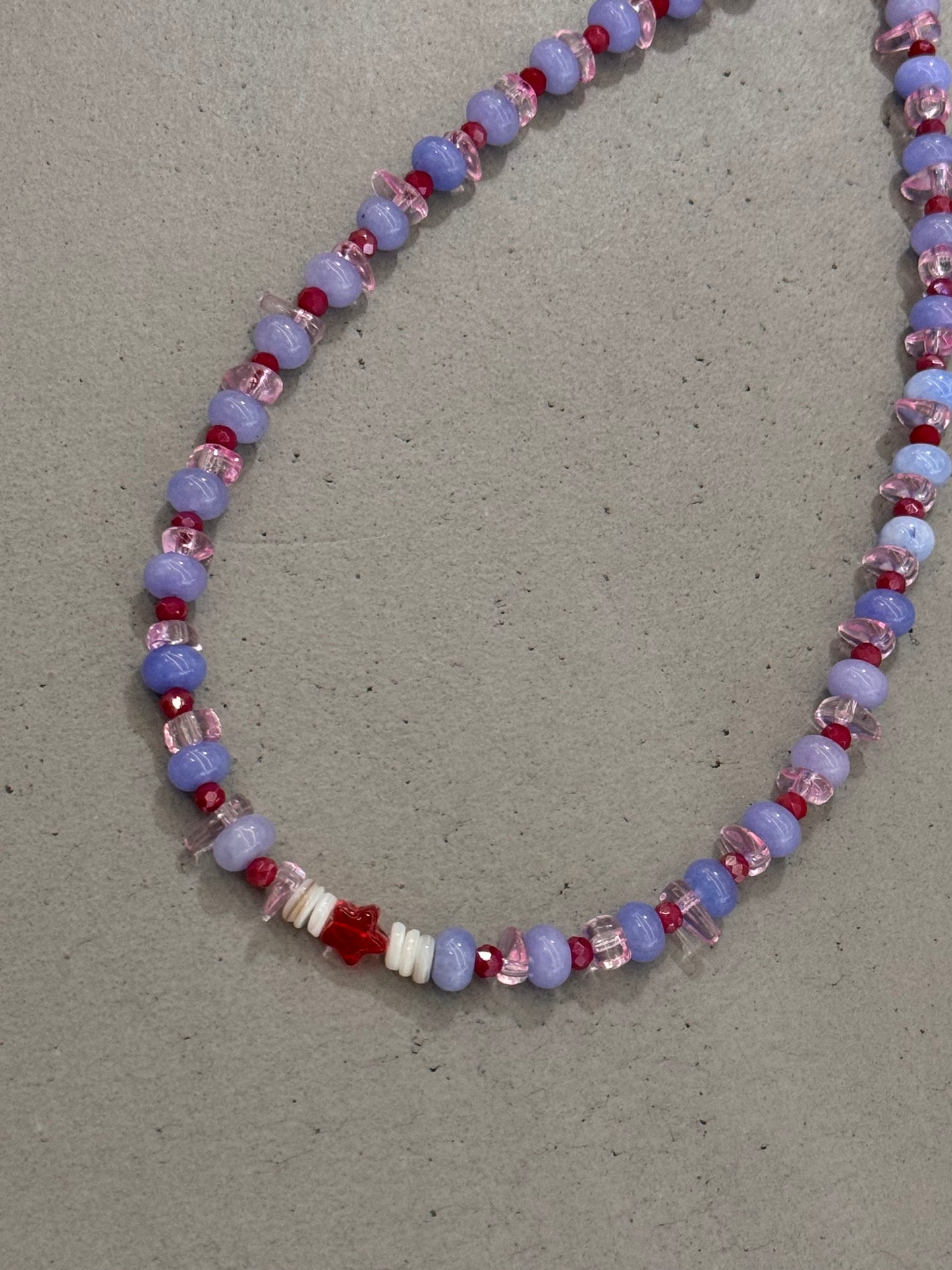 RED STAR necklace
