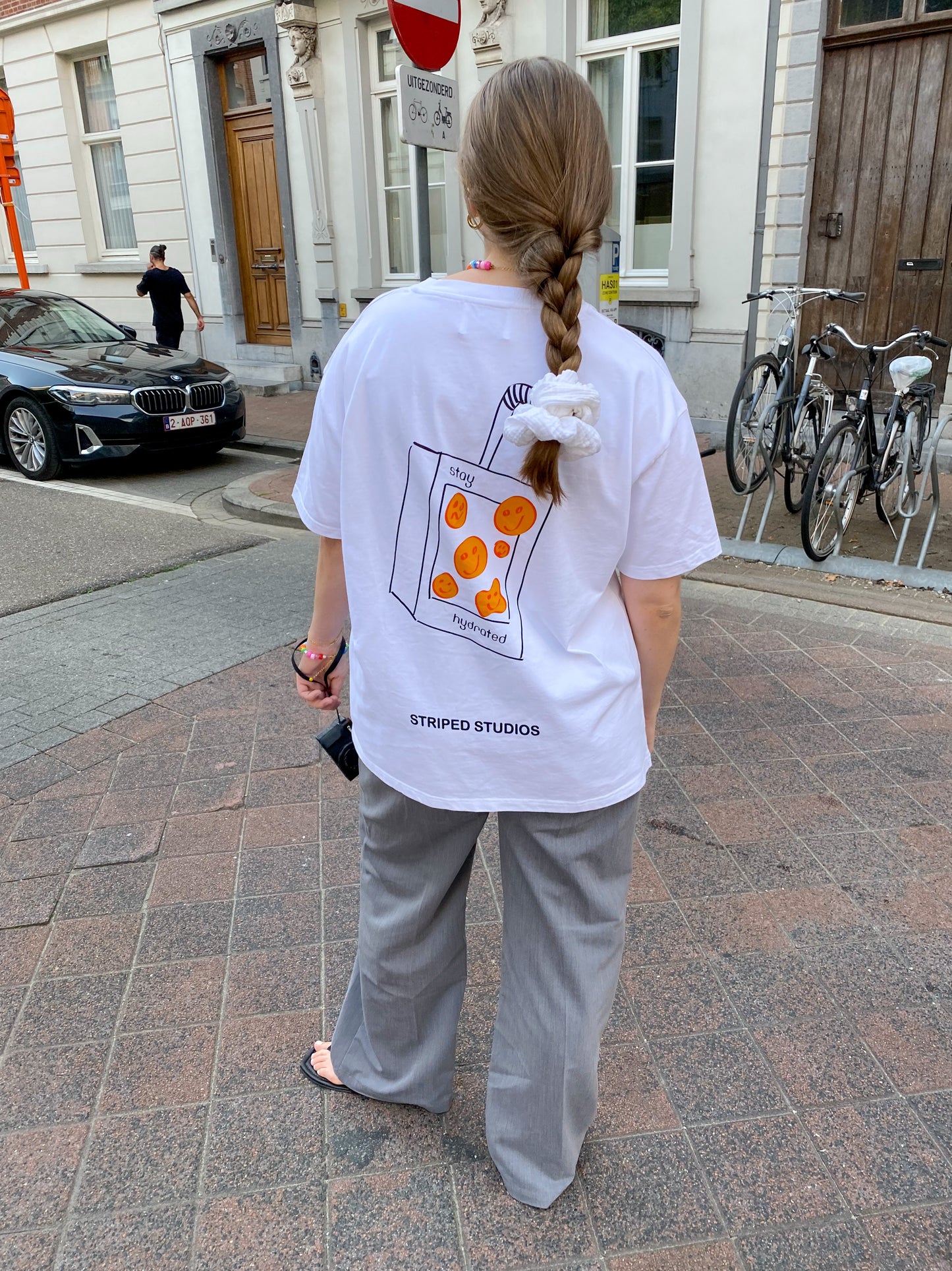 STAY HYDRATED oversized T-shirt
