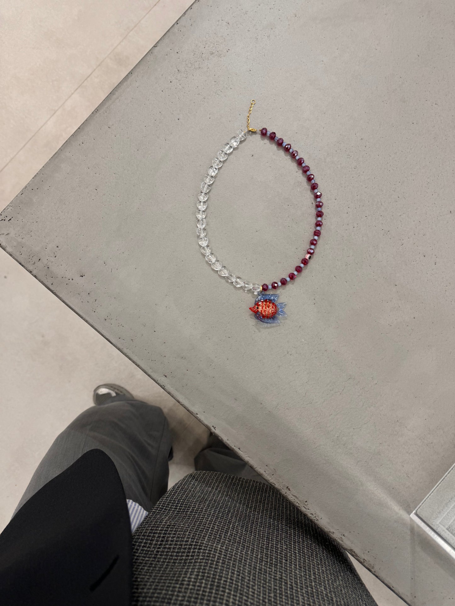ENOUGH FISH IN THE SEA NECKLACE