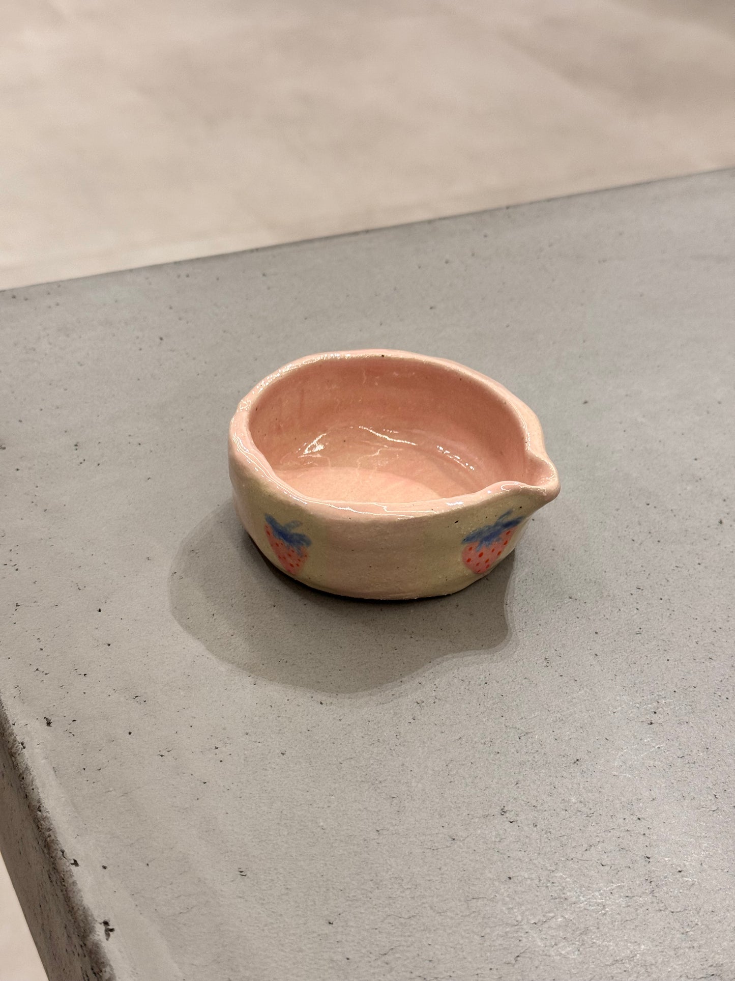 STRAWBERRY MATCHA WHISK BOWL