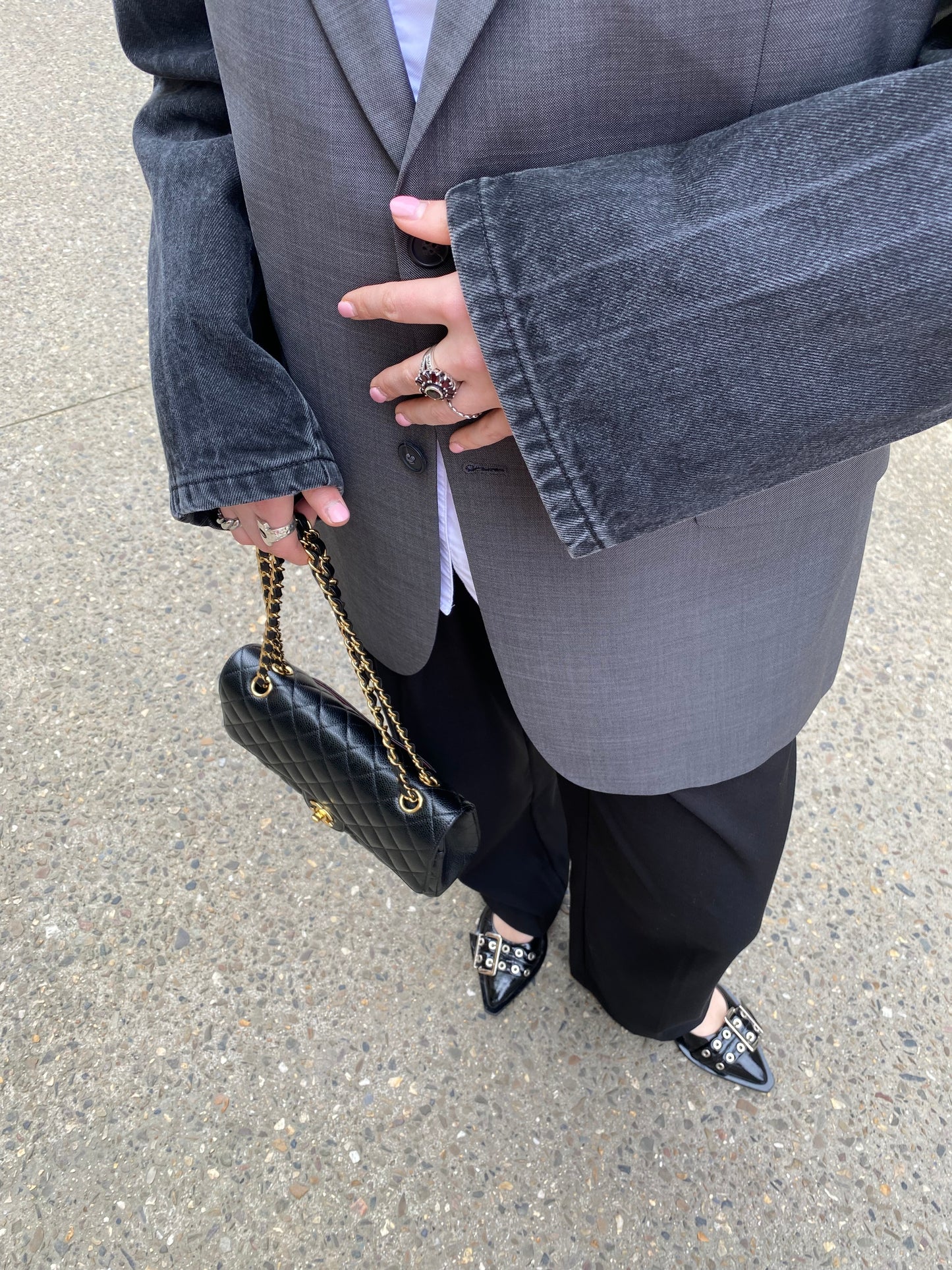 “LES MANCHES,, upcycled blazer