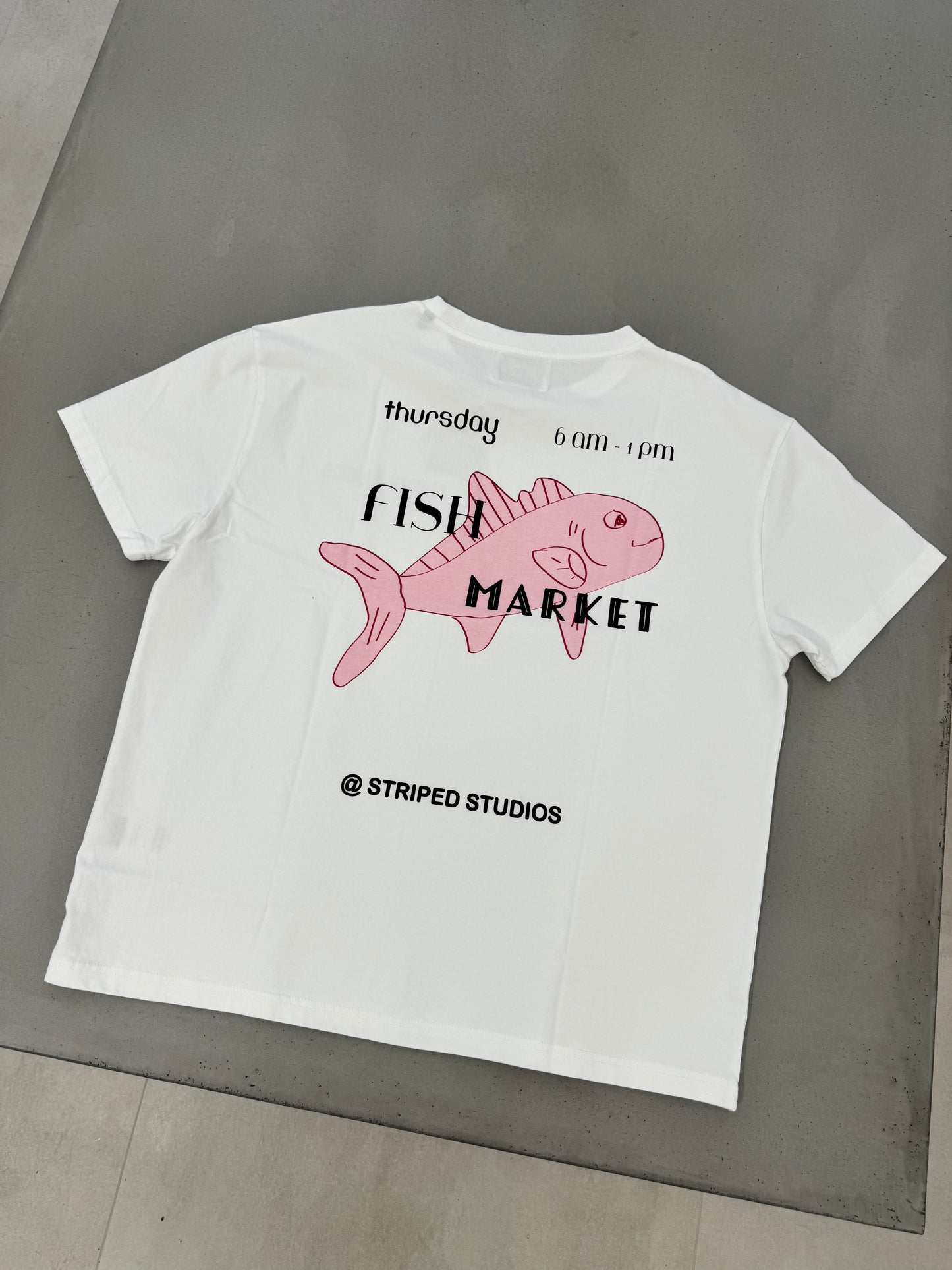 FISH MARKET oversized T-shirt (UNISEX)