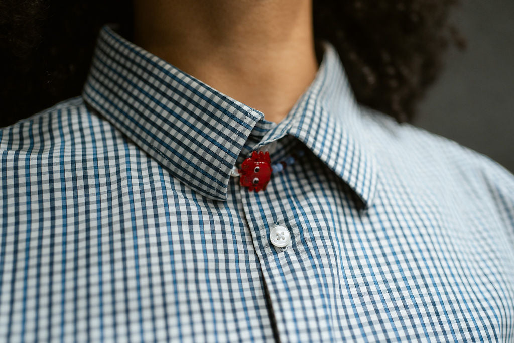“DRAWSTRING,, upcycled shirt