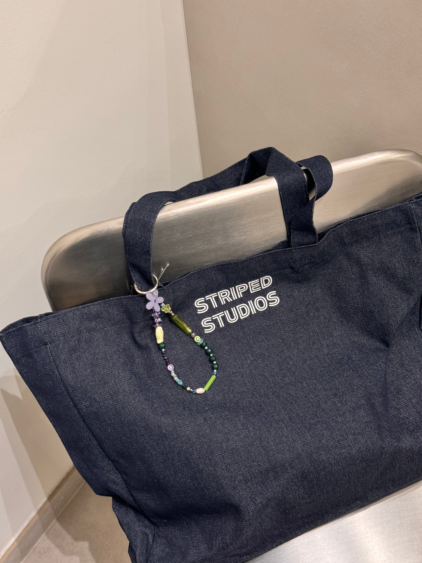 LILAC FLOWER keychain/ bag charm