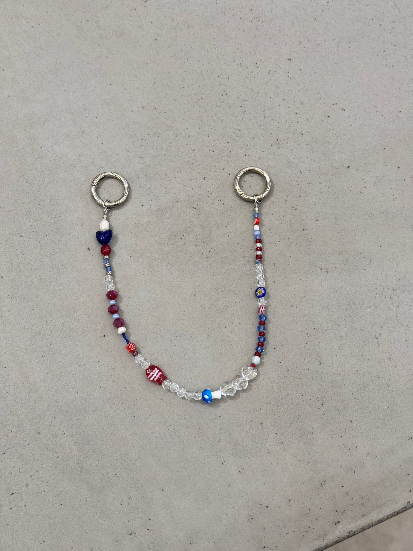 “MUSHY FISH,, large bag charm kit