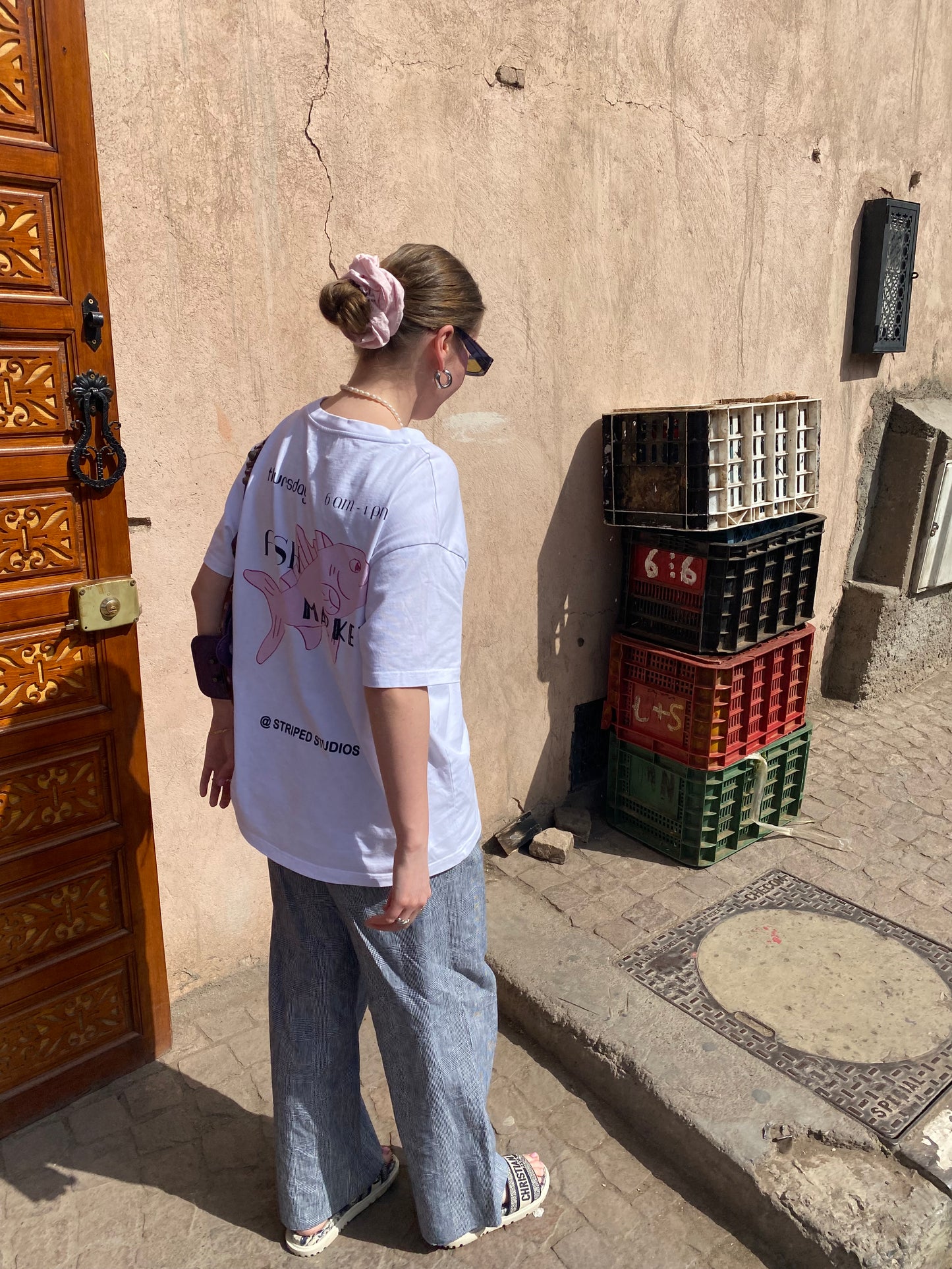 FISH MARKET oversized T-shirt (UNISEX)