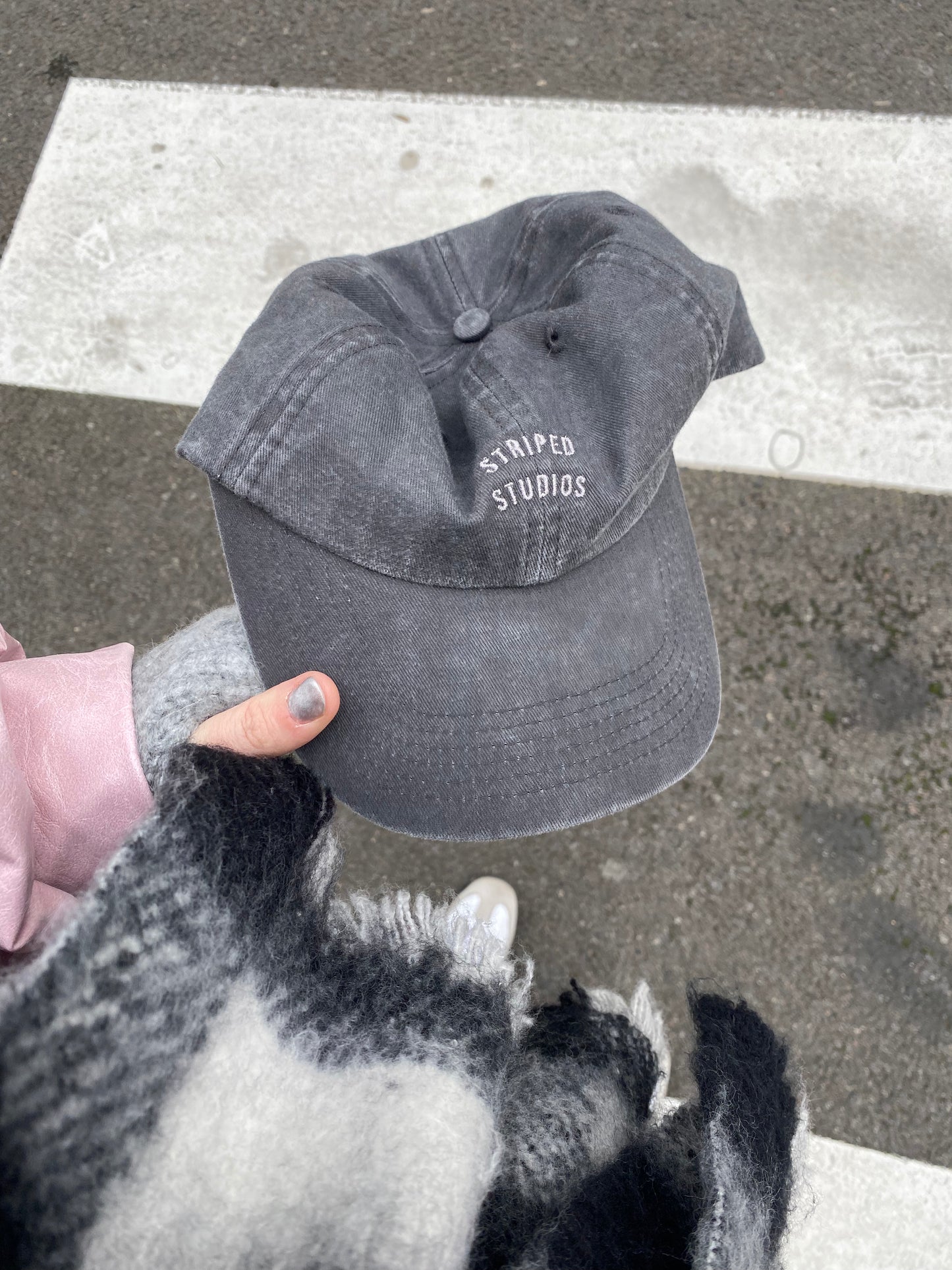 STRIPED STUDIOS logo cap
