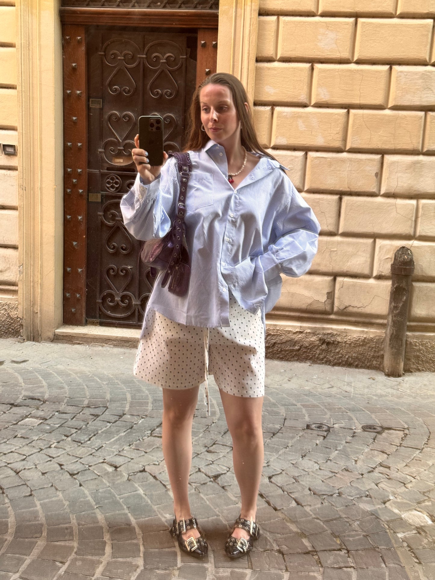 POLKA BAGGY SHORTS