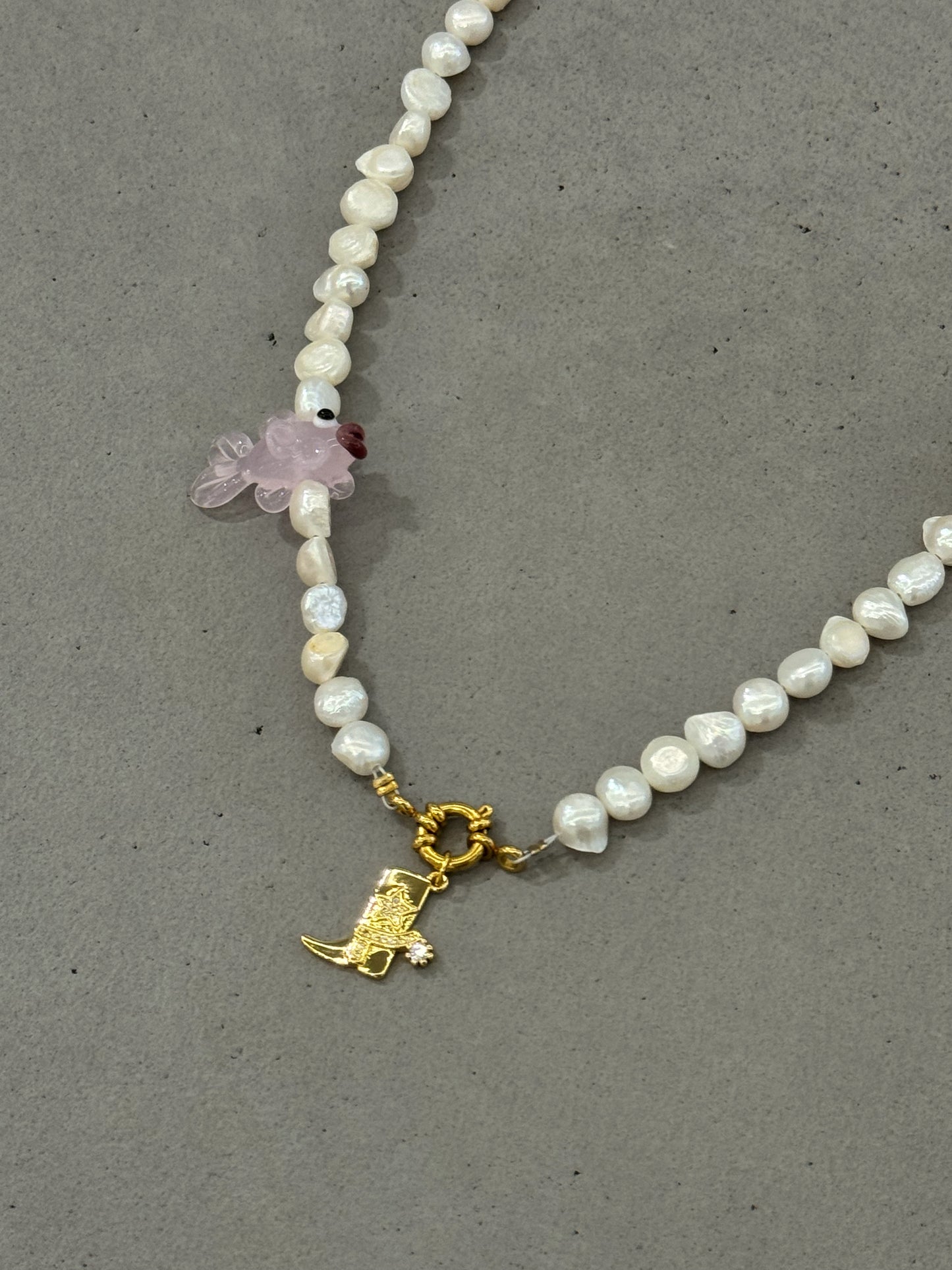 COWBOY FISH necklace