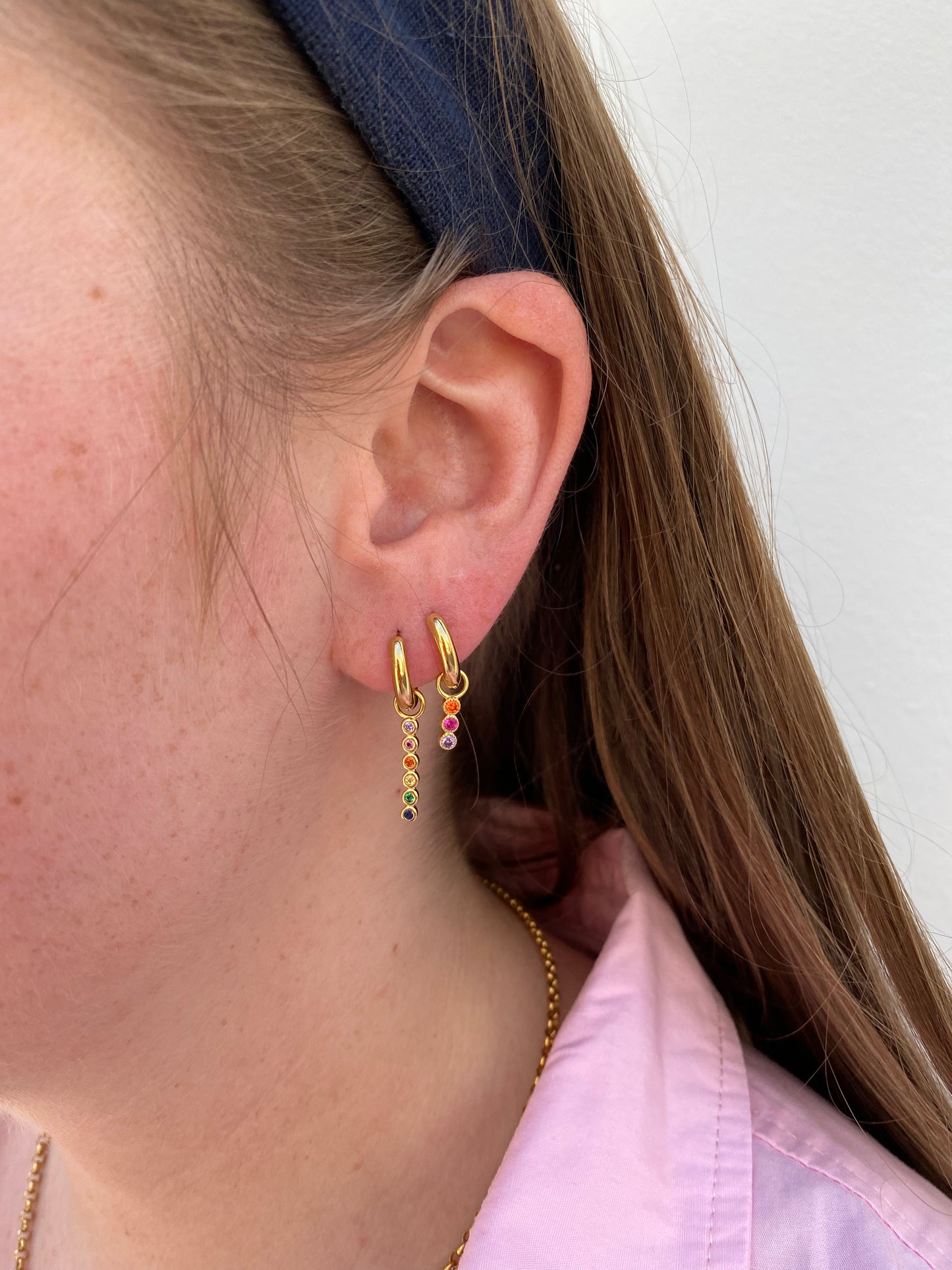 LONG GLITTERS earring