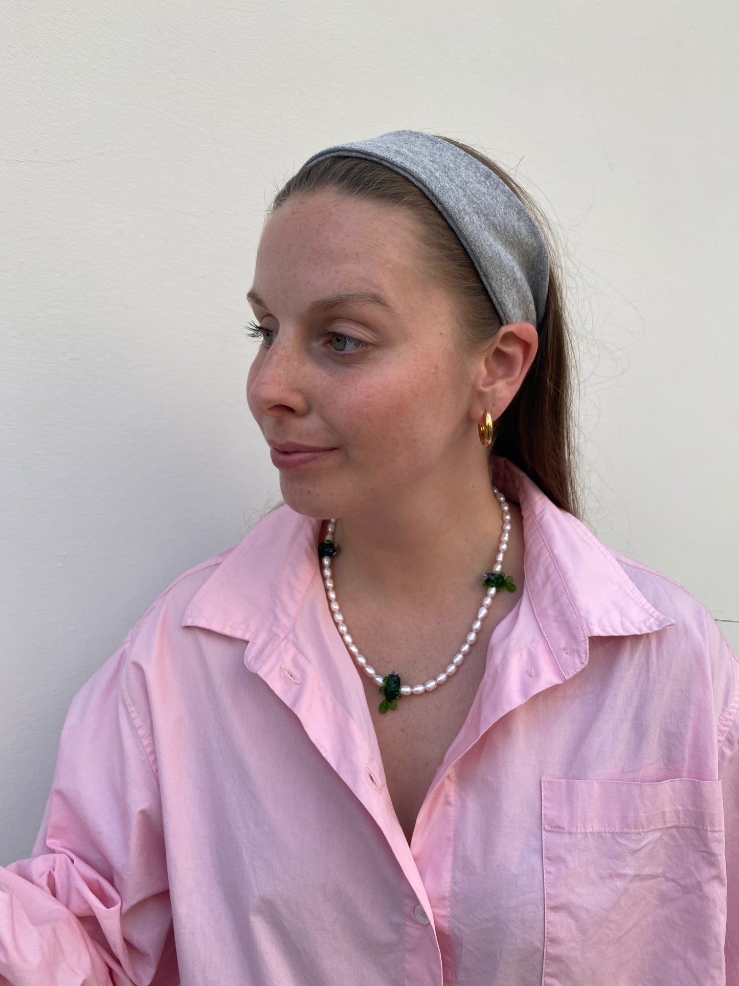 GREEN FISHES necklace