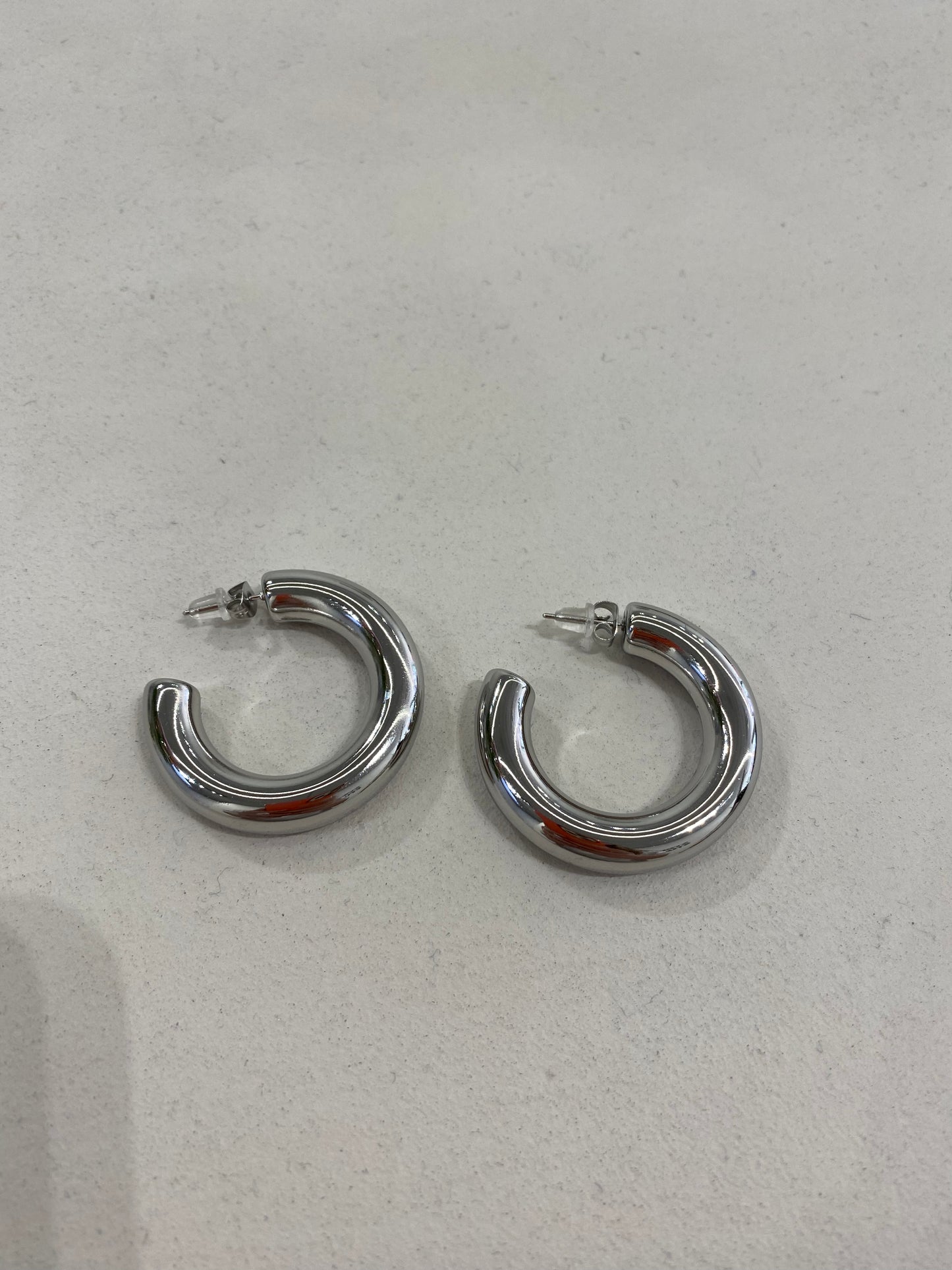 OPEN HOOP SILVER