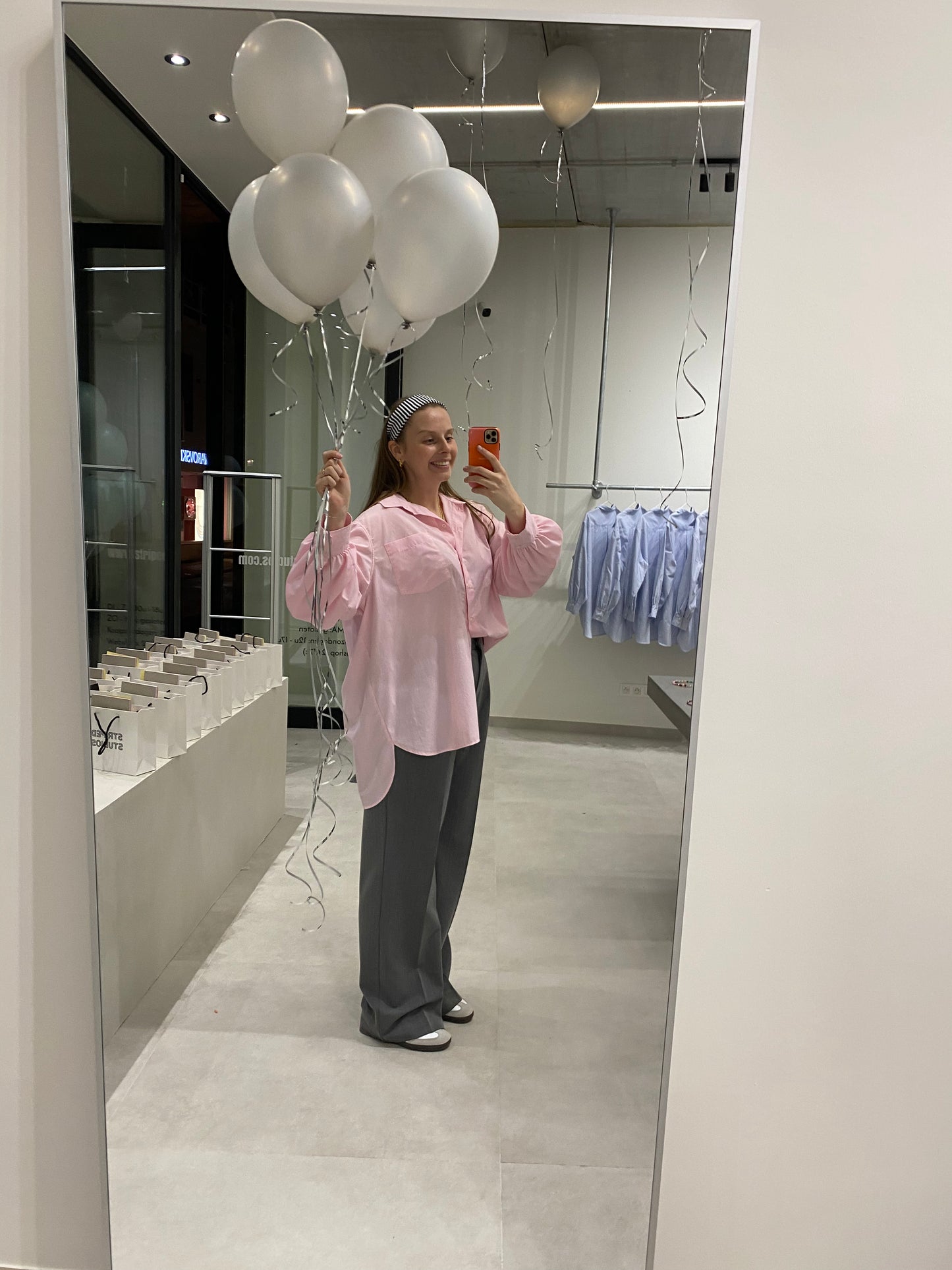 OVERSIZED SHIRT pink