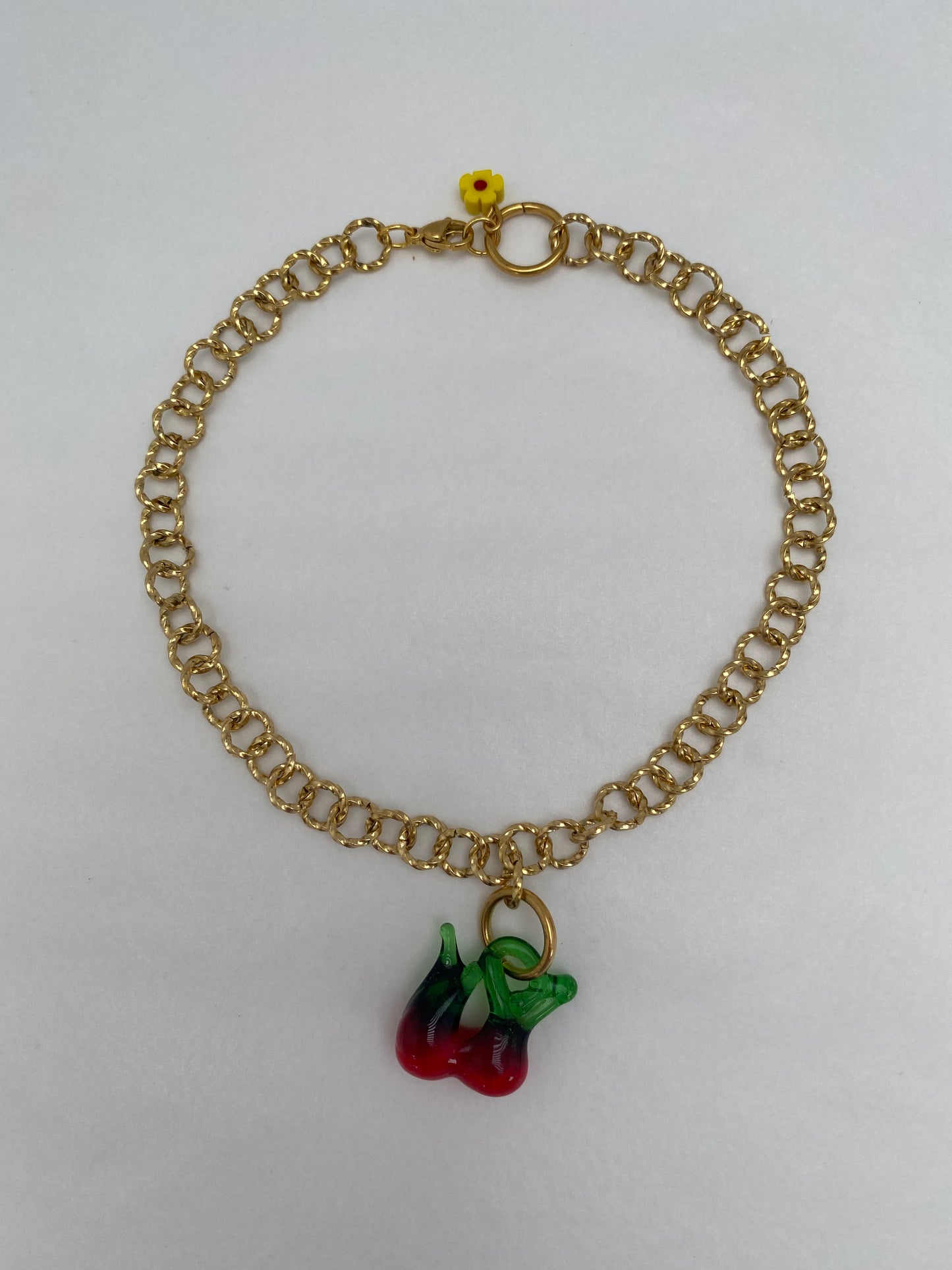 CHERRY anklet