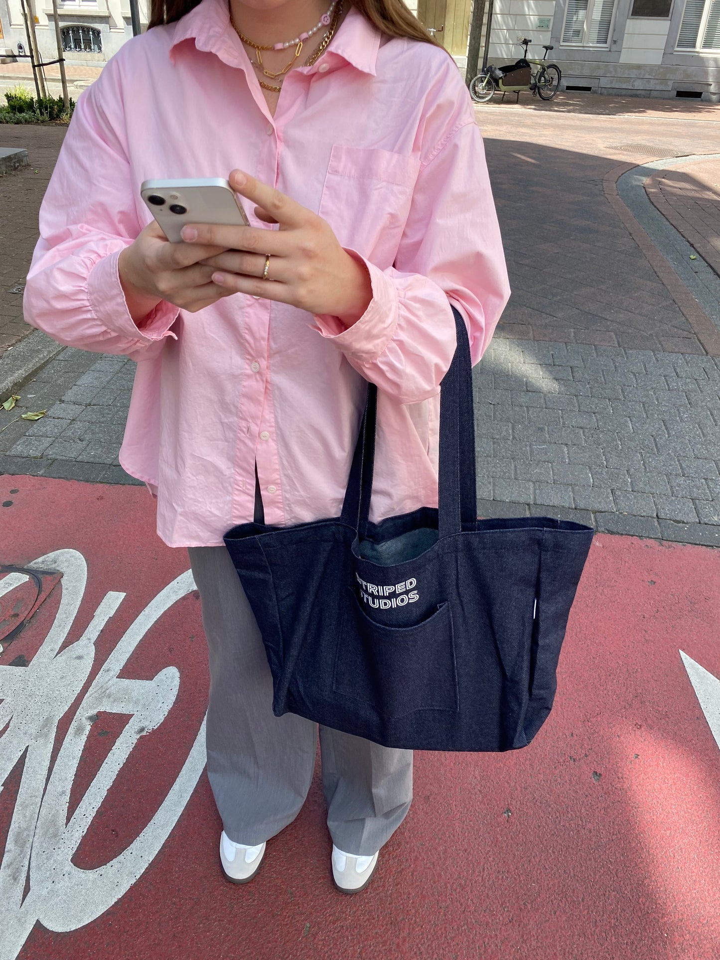 DENIM TOTEBAG