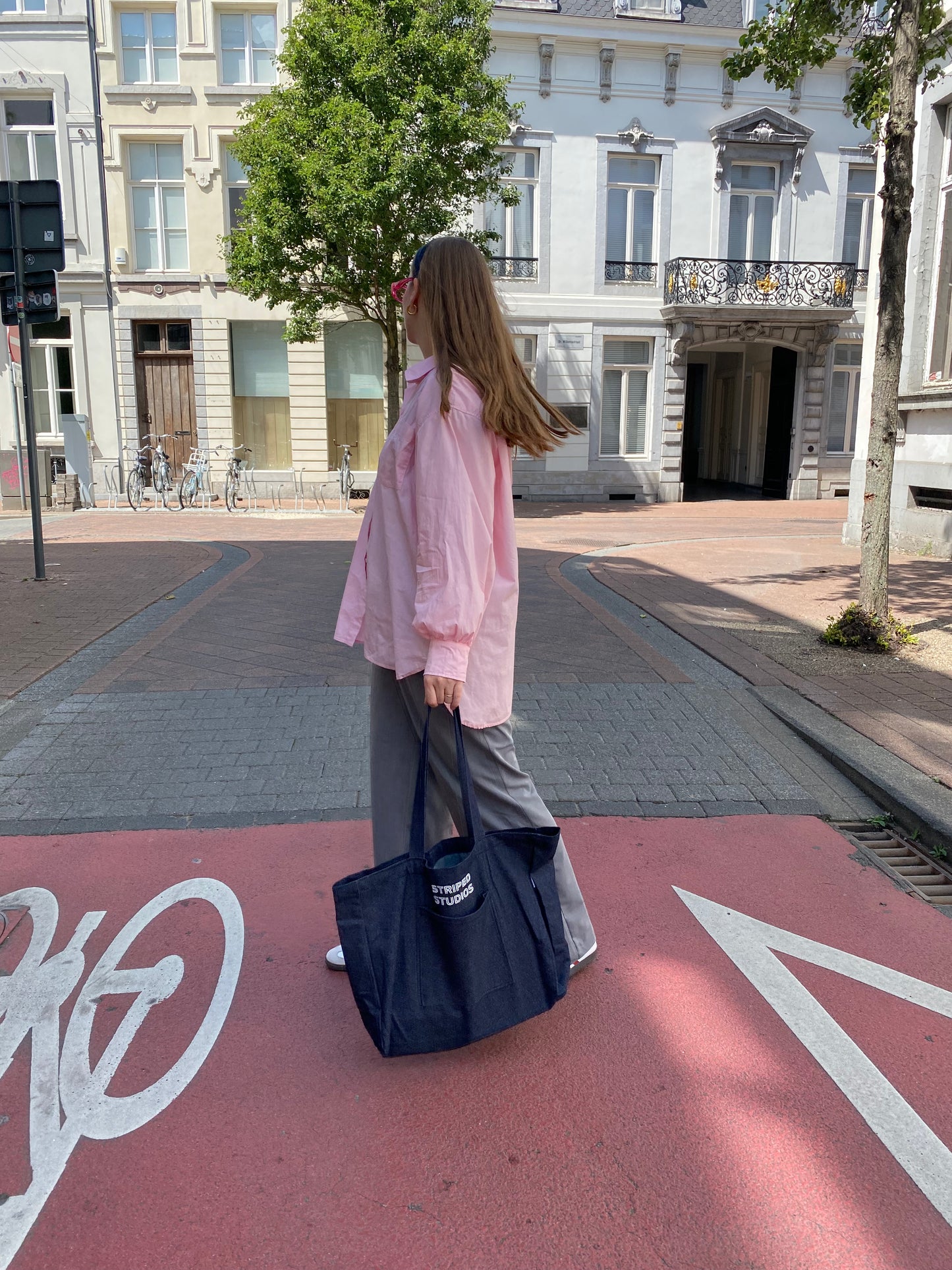 OVERSIZED SHIRT pink