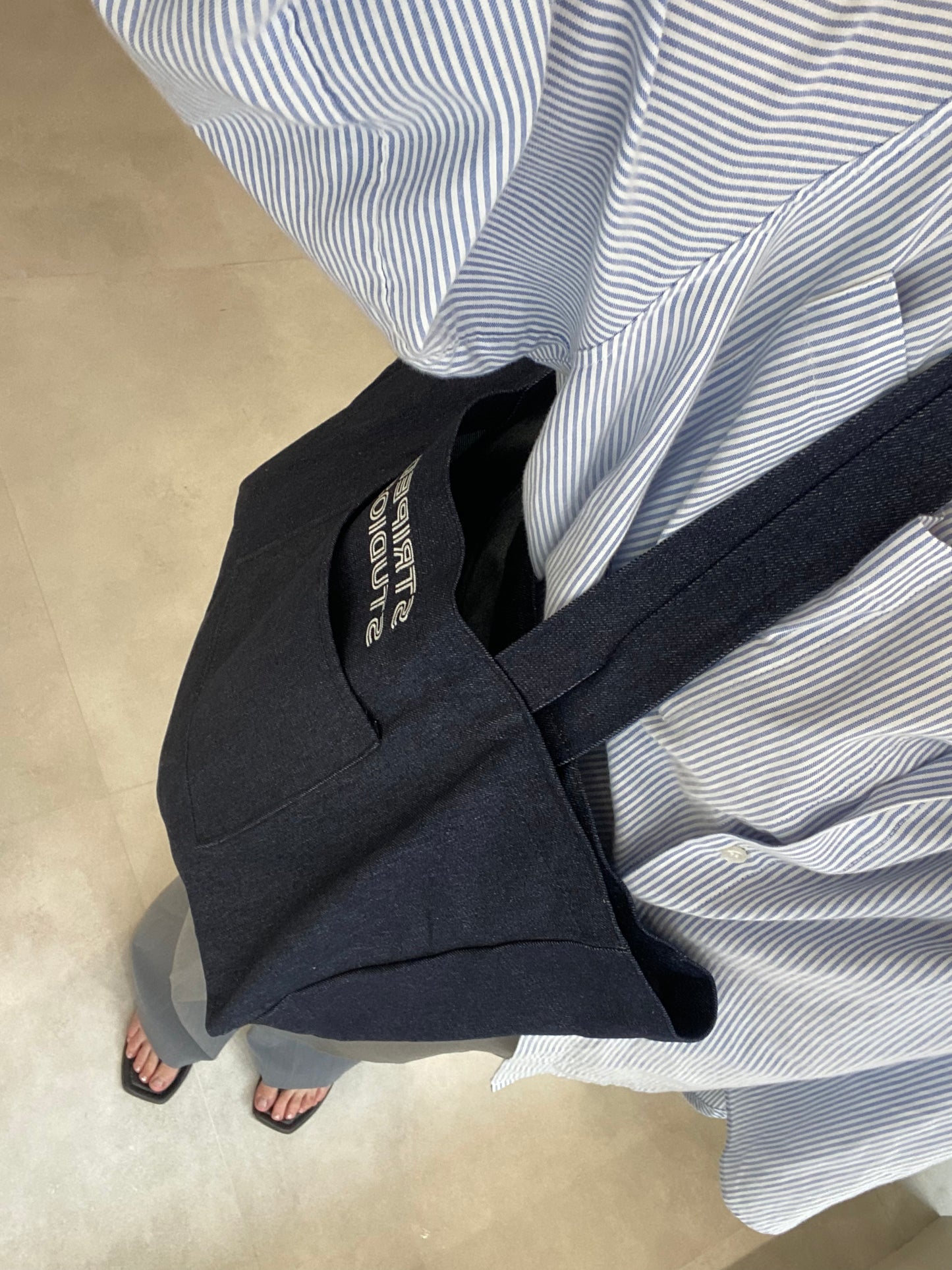 DENIM TOTEBAG