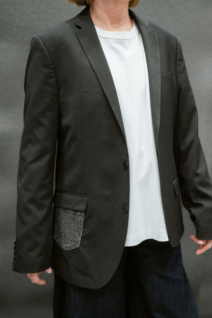 “DOUBLE POCKET,, upcycled blazer
