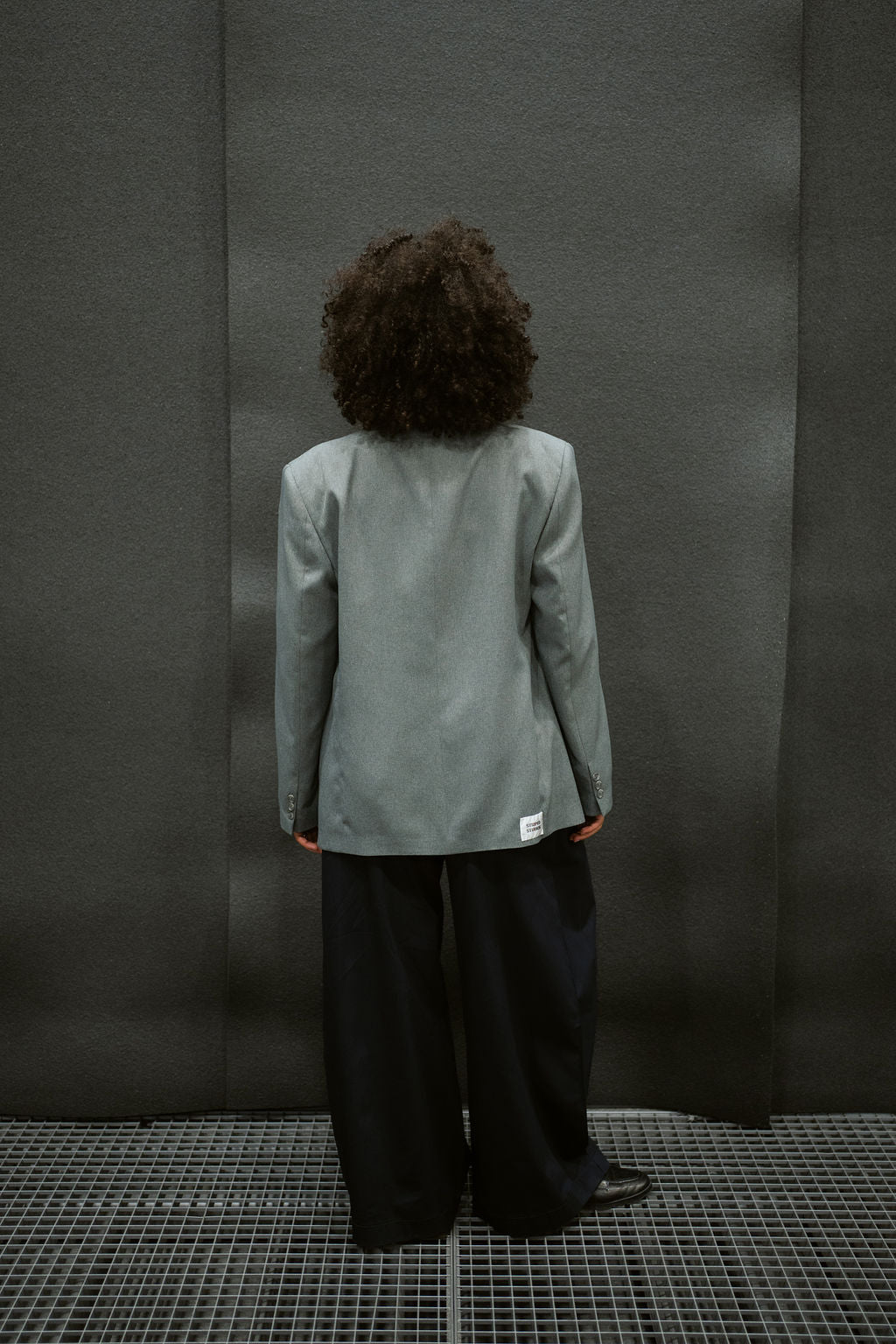 “LE COLIER ASYMETRIQUE,, upcycled blazer