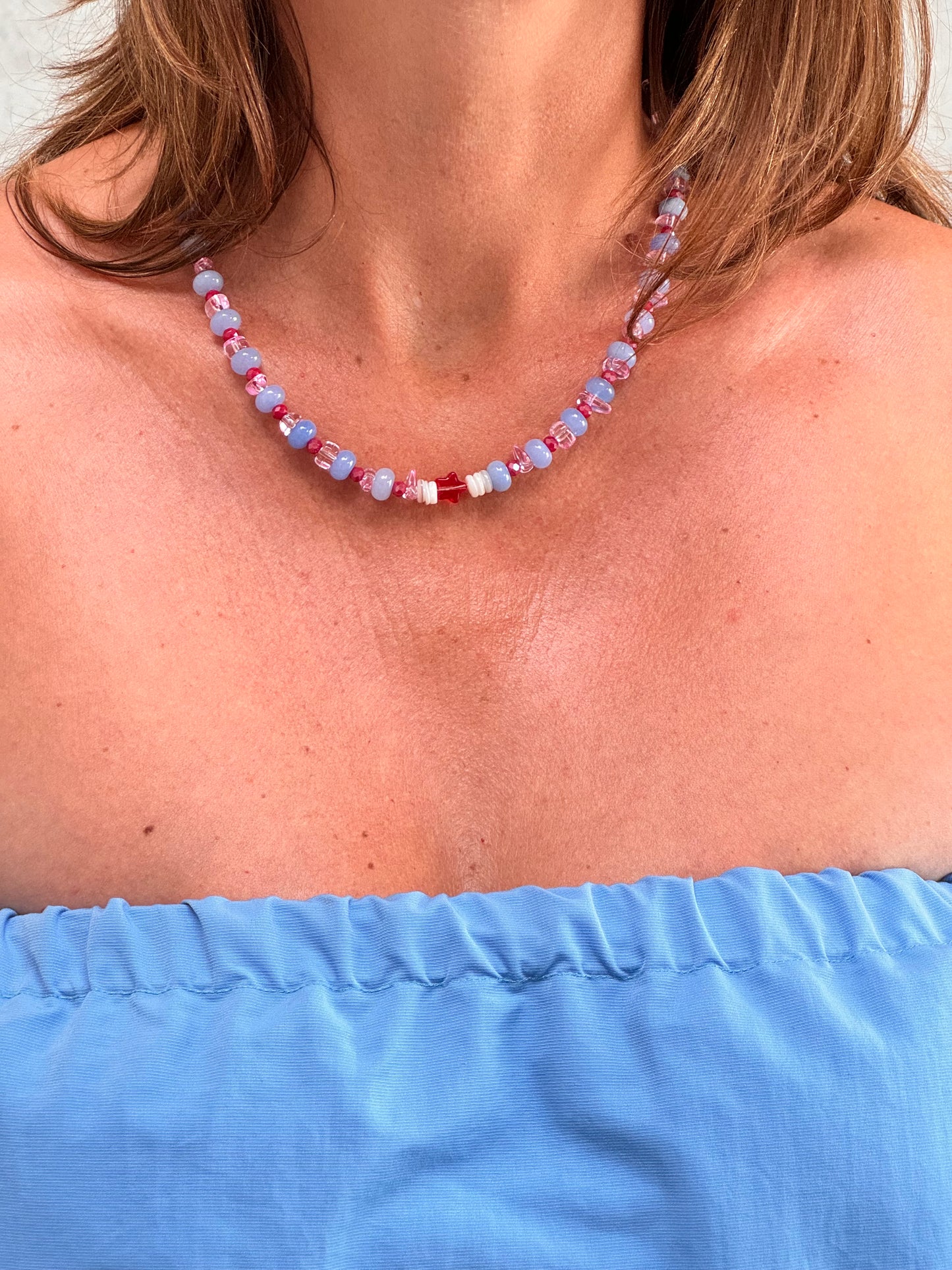 RED STAR necklace
