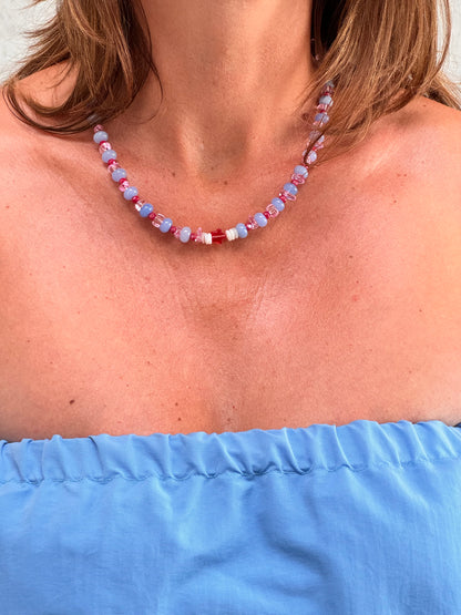RED STAR necklace