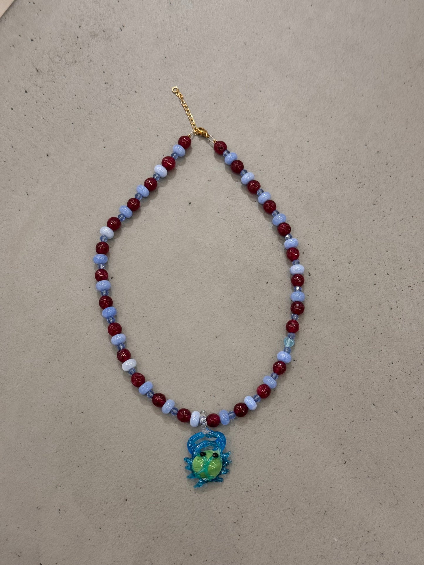 WINTER CRAB necklace