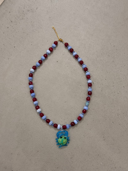 WINTER CRAB necklace