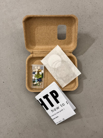 “GREEN HEART BRACELET ,,jewelry kit,,