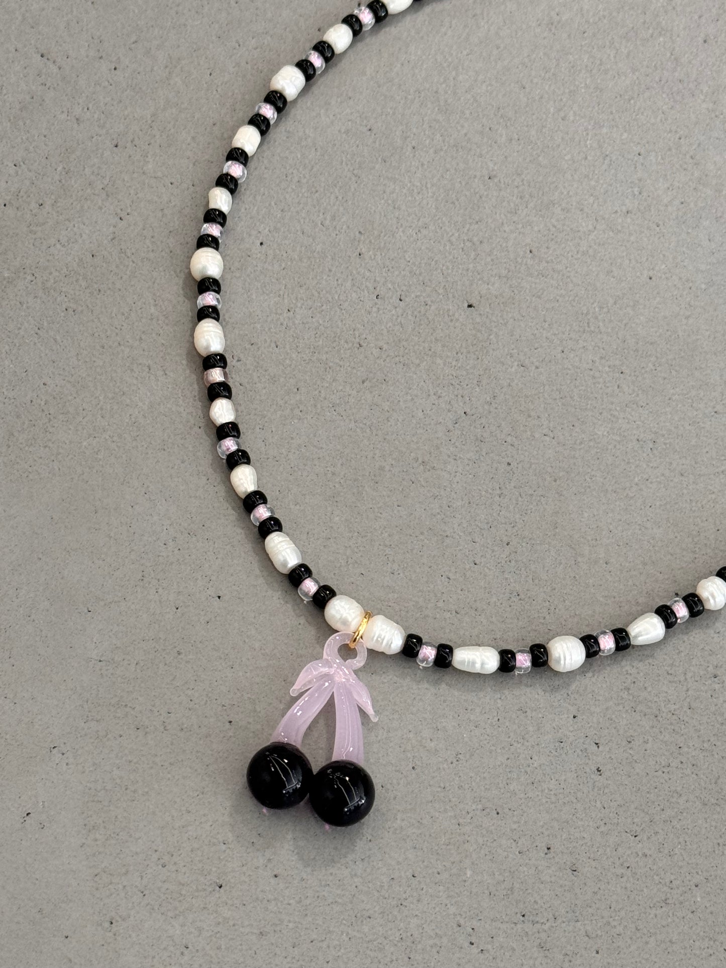 PINK CHERRY necklace
