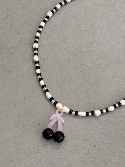 PINK CHERRY necklace