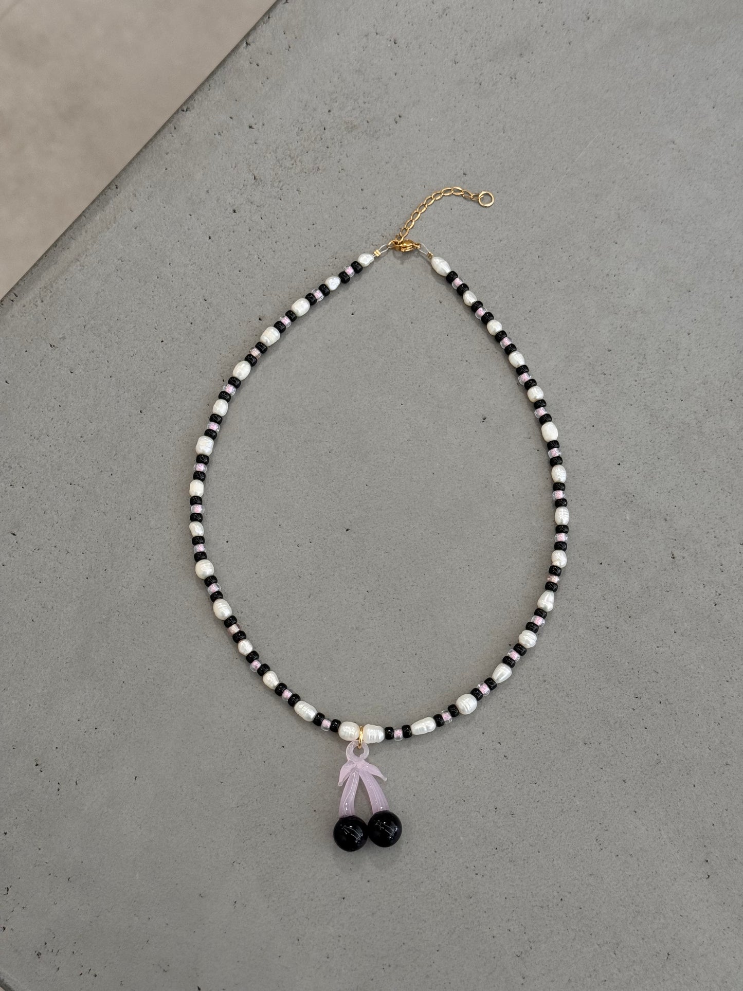 PINK CHERRY necklace