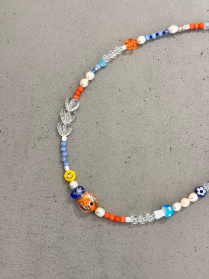 ORANGE FISH necklace