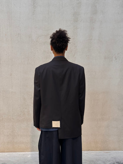 “DRAWSTRING,, upcycled blazer
