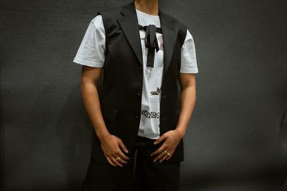 “LA VESTE D’ARC,, upcycled blazer