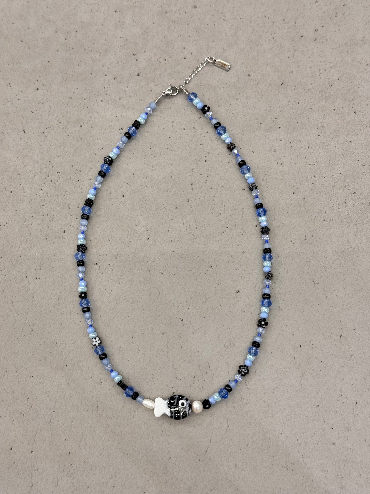 BLACK FISH necklace