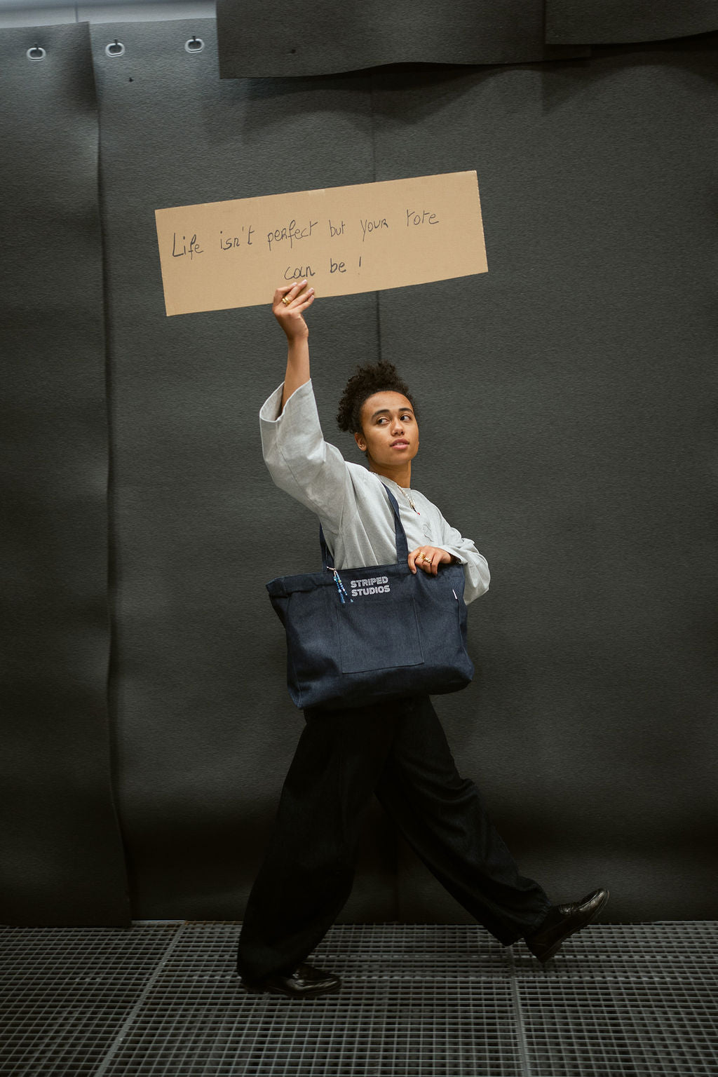 DENIM TOTEBAG