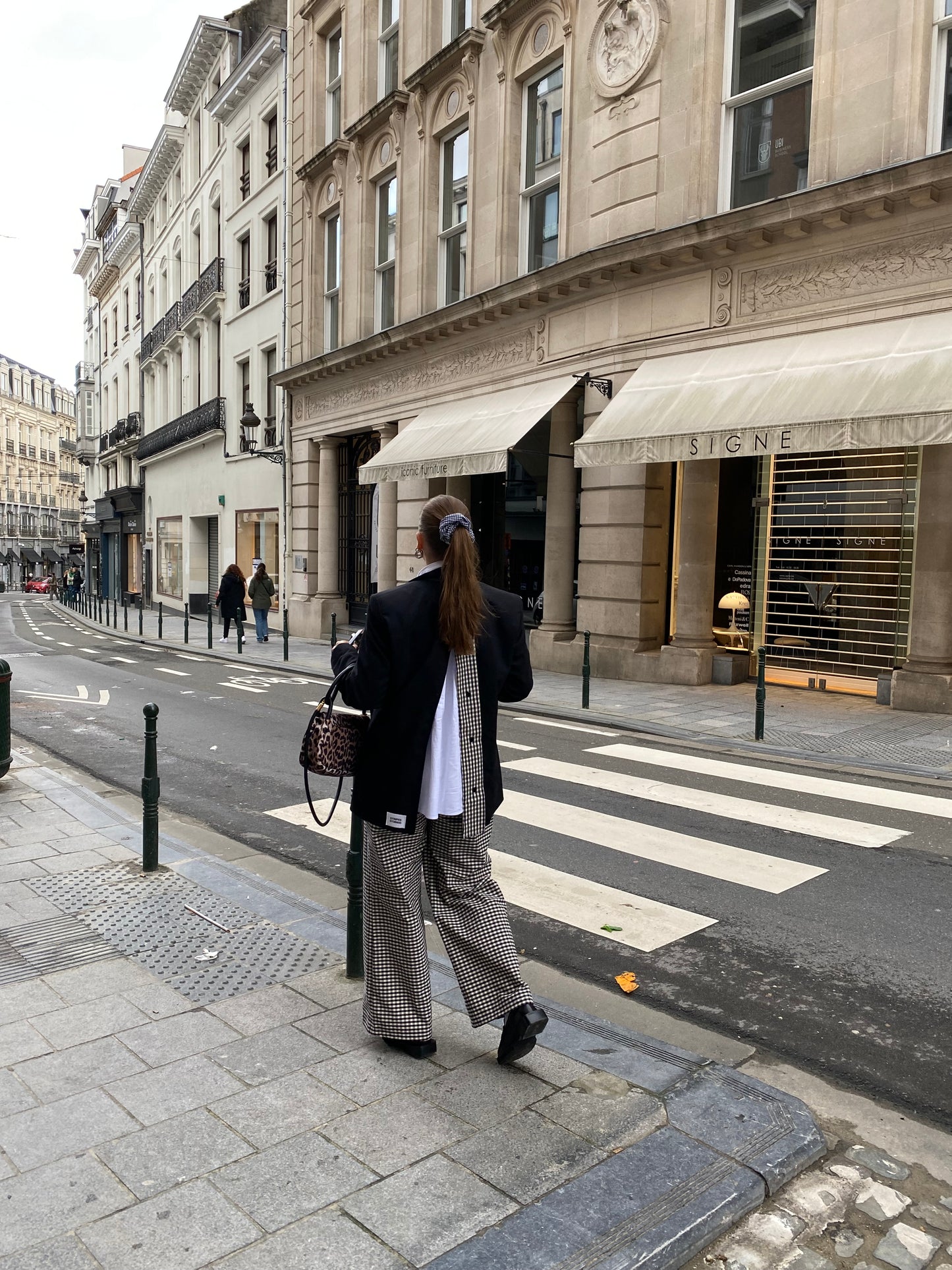 “L’ARRIÈRE,, upcycled blazer