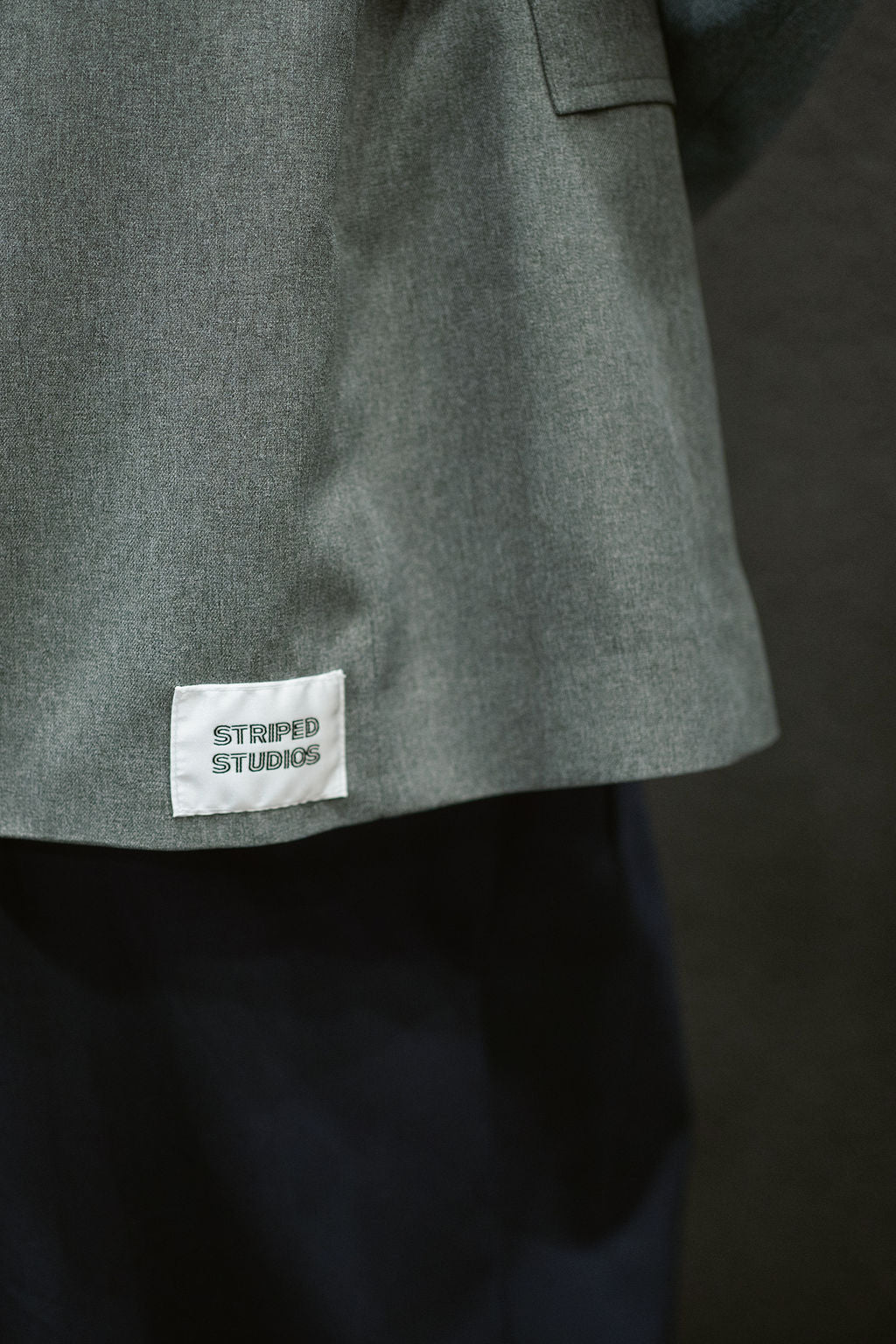 “LE COLIER ASYMETRIQUE,, upcycled blazer