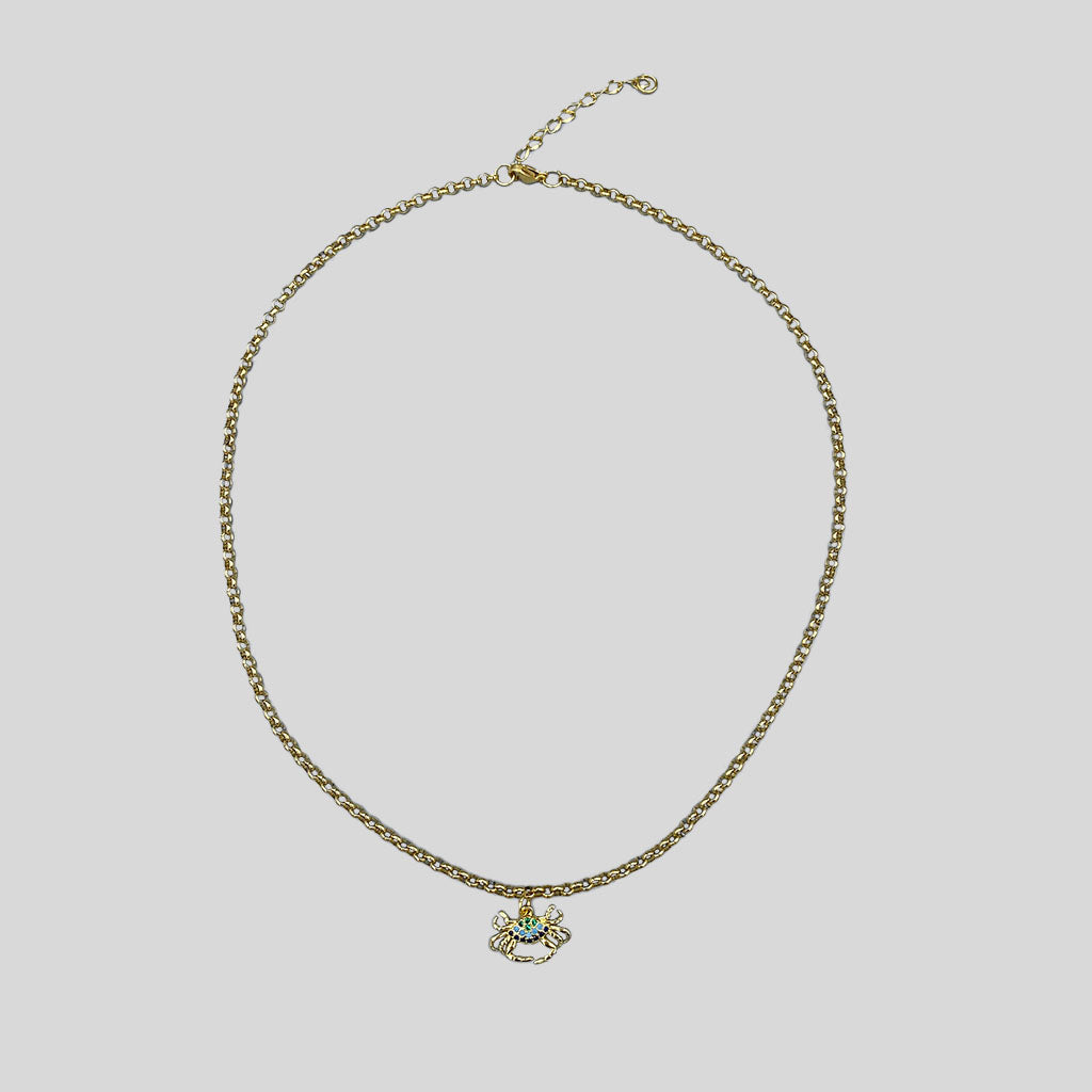 CHAINED CRAB necklace