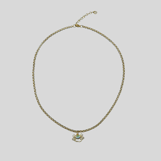 CHAINED CRAB necklace