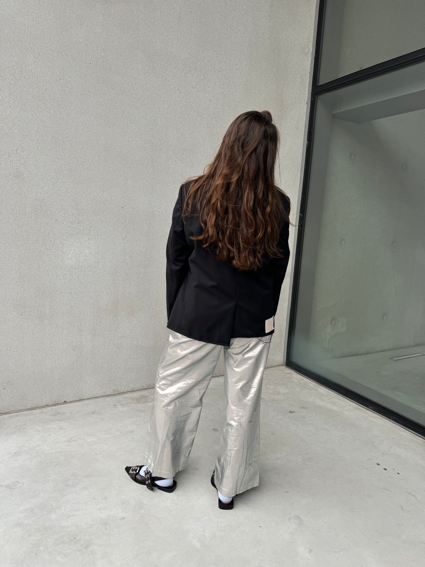 “RAW EDGE,, upcycled blazer