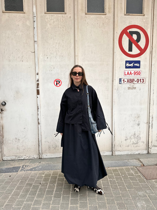 MAXI BALLOON SKIRT