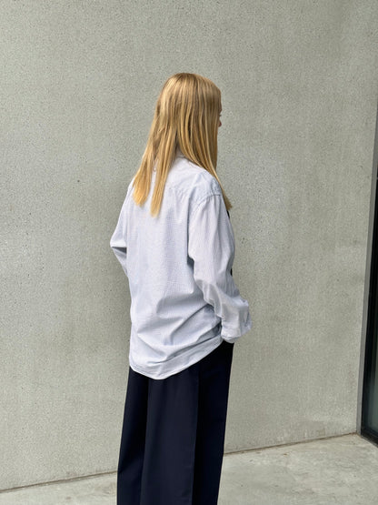 “SCRUNCHED,, upcycled shirt