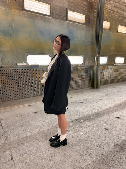“LA VESTE ENVELOPPE,, upcycled blazer